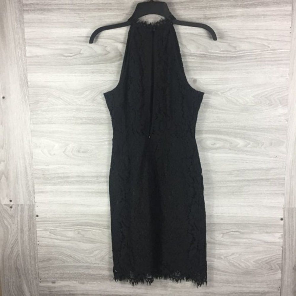 BB Dakota Cara High Neck Lace Cocktail Dress size 4 - Picture 3 of 7